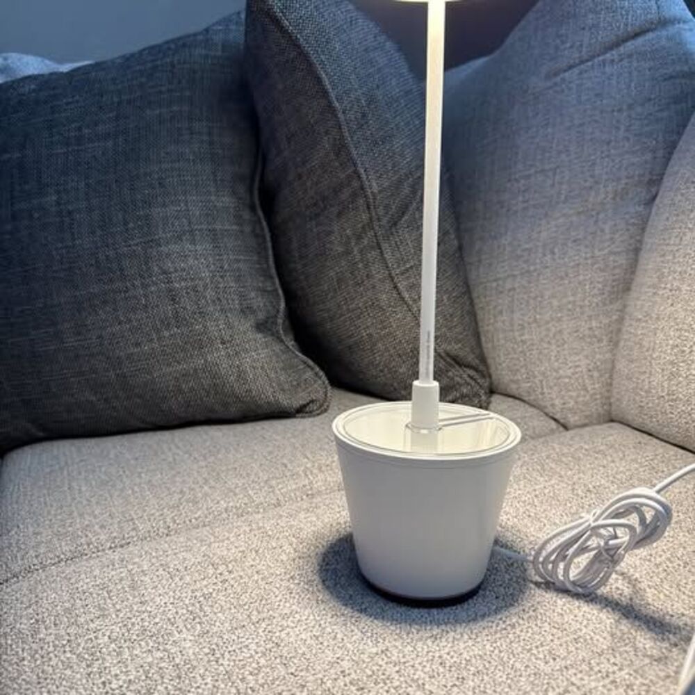 Zafferano Poldina Pro Cordless Table Lamp – Rechargeable LED, Indoor/Outdoor